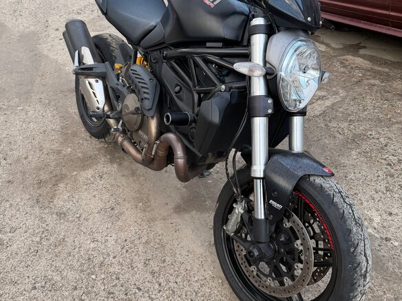 2014 Ducati Monster 821, чёрный, 700000 рублей - вид 3