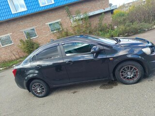 2012 Chevrolet Aveo II, чёрный, 599000 рублей, вид 4