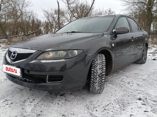 2007 Mazda 6 I (GG) Рестайлинг, серый, 420000 рублей, вид 4