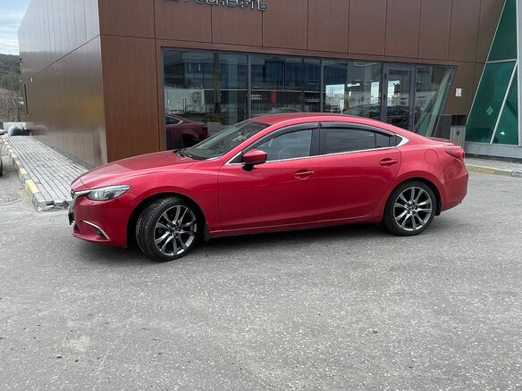 2016 Mazda 6 III (GJ) Рестайлинг, красный, 1850000 рублей - вид 8