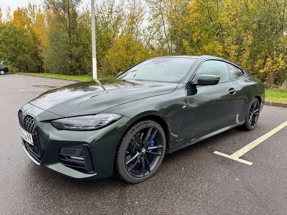 2021 BMW 4 серии 420d xDrive G22, G23, G26, зелёный, 5500000 рублей - вид 1
