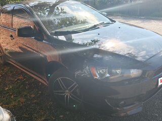 2008 Mitsubishi Lancer X, чёрный, 610000 рублей, вид 2