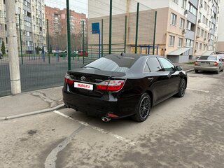 2016 Toyota Camry VII (XV50) Рестайлинг, чёрный, 1800000 рублей, вид 5