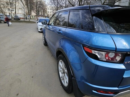 2013 Land Rover Range Rover Evoque 6-speed I, синий, 2290000 рублей, вид 4