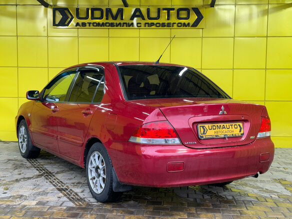 2007 Mitsubishi Lancer IX Рестайлинг, красный, 349000 рублей - вид 6