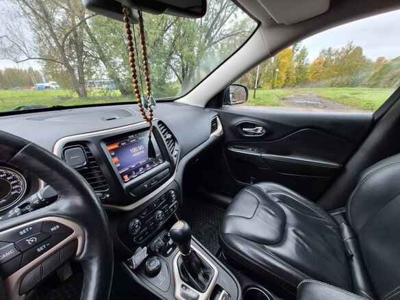 2014 Jeep Cherokee V (KL), синий, 1850000 рублей - вид 12