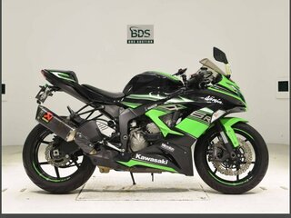 2015 Kawasaki ZX-6R Ninja, зелёный, 886000 рублей, вид 2