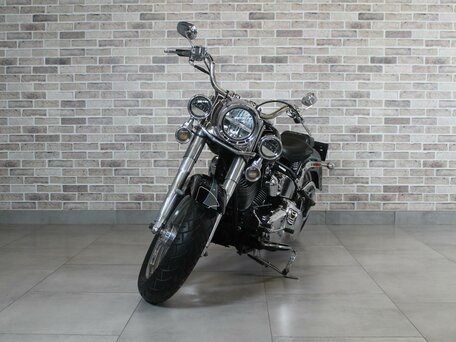 2008 Harley-Davidson Fat Boy, чёрный, 850000 рублей, вид 2