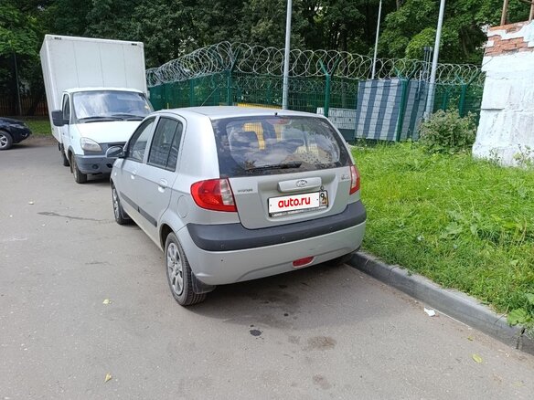 2009 Hyundai Getz I Рестайлинг, серебристый, 570000 рублей - вид 4