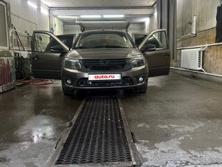 2014 Lada (ВАЗ) Granta I, коричневый, 500000 рублей, вид 1