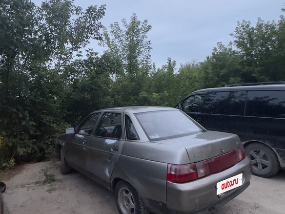 2001 Lada (ВАЗ) 2110, серебристый, 75000 рублей - вид 2