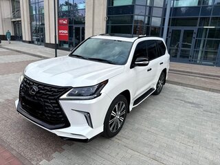2021 Lexus LX 570 III Рестайлинг 2, белый, 8000000 рублей, вид 1