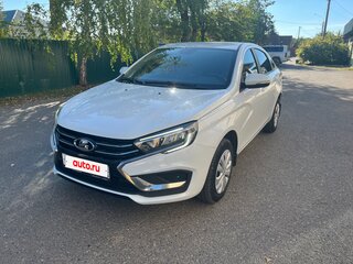 2023 Lada (ВАЗ) Vesta I Рестайлинг (NG), белый, 1400000 рублей, вид 2