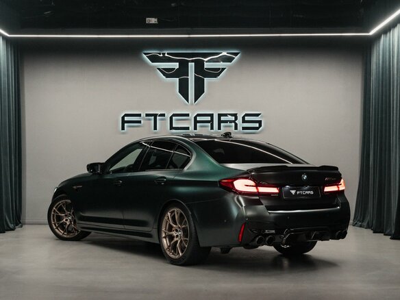 2021 BMW M5 CS VI (F90) Рестайлинг, зелёный - вид 18