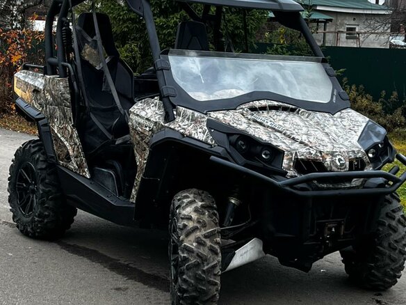 2012 BRP Can-Am Commander 1000, зелёный, 950000 рублей - вид 6