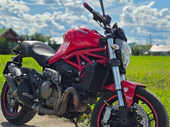2015 Ducati Monster 821, красный, 449000 рублей - вид 14