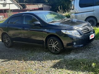 2008 Toyota Corolla X (E140, E150), чёрный, 600000 рублей, вид 1
