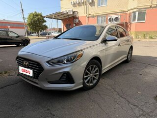 2017 Hyundai Sonata VII (LF), серый, 1400000 рублей, вид 2