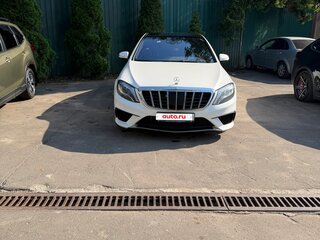 2014 Mercedes-Benz S-Класс AMG 63 AMG Long III (W222, C217), белый, 3500000 рублей, вид 2