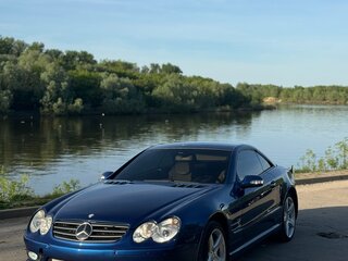 2002 Mercedes-Benz SL-Класс AMG 55 AMG II (R230), синий, 1360000 рублей, вид 1
