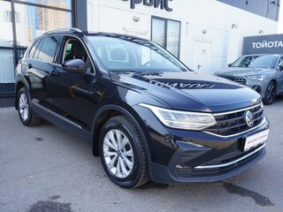 2021 Volkswagen Tiguan II Рестайлинг, чёрный, 2670000 рублей, вид 3