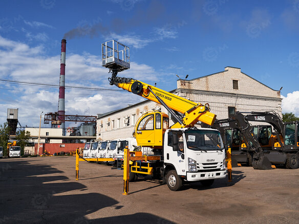 2026 Isuzu Автовышки, жёлтый, 5894688 рублей - вид 17