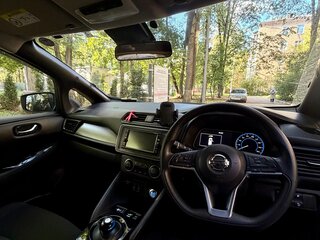 2019 Nissan Leaf II (ZE1), чёрный, 1950000 рублей, вид 5