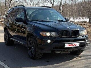 2005 BMW X5 3.0i I (E53) Рестайлинг, чёрный, 950000 рублей, вид 2