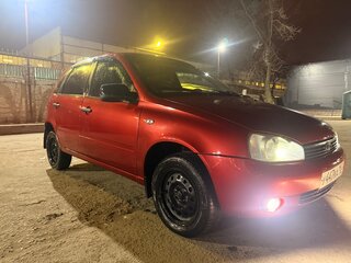 2010 Lada (ВАЗ) Kalina I, красный, 260000 рублей, вид 1