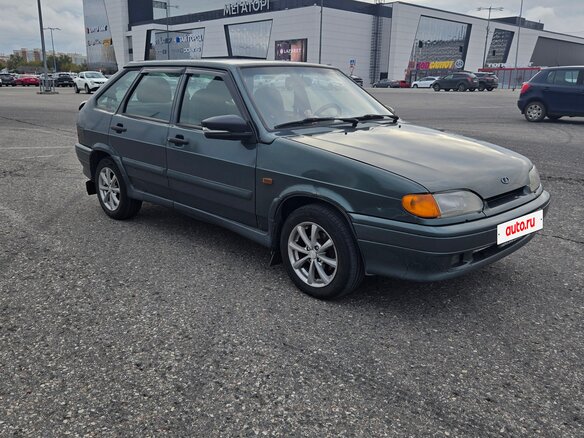 2011 Lada (ВАЗ) 2114, зелёный - вид 2