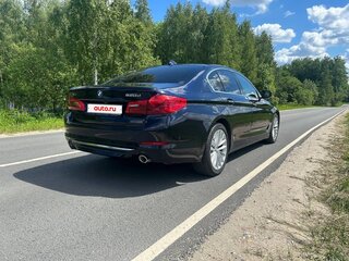 2018 BMW 5 серии 520d xDrive VII (G30/G31/G38), синий, 3400000 рублей, вид 4