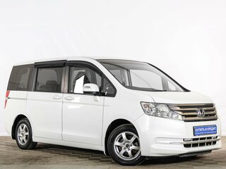 2012 Honda Stepwgn IV Рестайлинг, белый, 1649000 рублей, вид 1