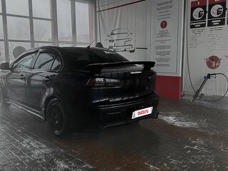 2007 Mitsubishi Lancer X, чёрный, 700000 рублей, вид 3