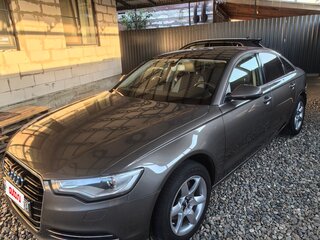 2012 Audi A6 IV (C7), коричневый, 1700000 рублей, вид 2
