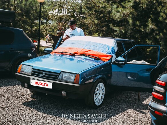 2002 Lada (ВАЗ) 2109, синий, 435000 рублей