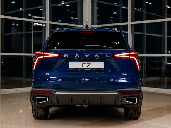 2026 Haval F7 II, синий - вид 10