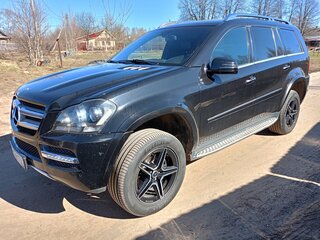 2011 Mercedes-Benz GL-Класс 350 I (X164) Рестайлинг, чёрный, 1600000 рублей, вид 1