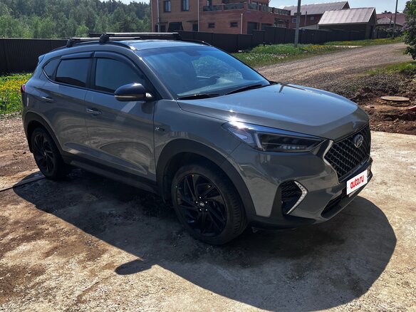 2020 Hyundai Tucson III Рестайлинг, серый, 2450000 рублей - вид 2