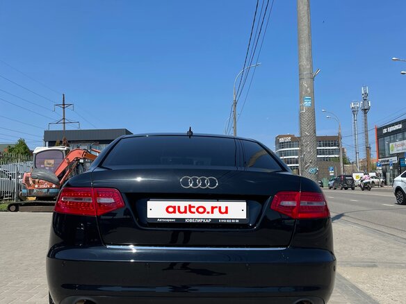 2010 Audi A6 III (C6) Рестайлинг, чёрный, 1200000 рублей - вид 4