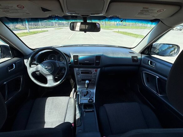2004 Subaru Outback III, чёрный, 720000 рублей - вид 9