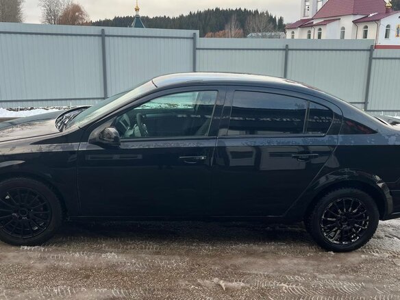2008 Opel Astra H Рестайлинг, чёрный, 340000 рублей - вид 4