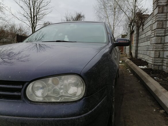 2000 Volkswagen Golf IV, синий, 420000 рублей - вид 5