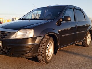 2011 Renault Logan I Рестайлинг, чёрный, 285000 рублей, вид 1