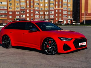 2020 Audi RS 6 IV (C8), красный, 9000000 рублей, вид 3
