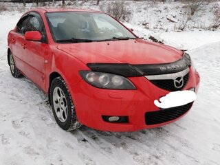 2007 Mazda 3 I (BK) Рестайлинг, красный, 530000 рублей, вид 4