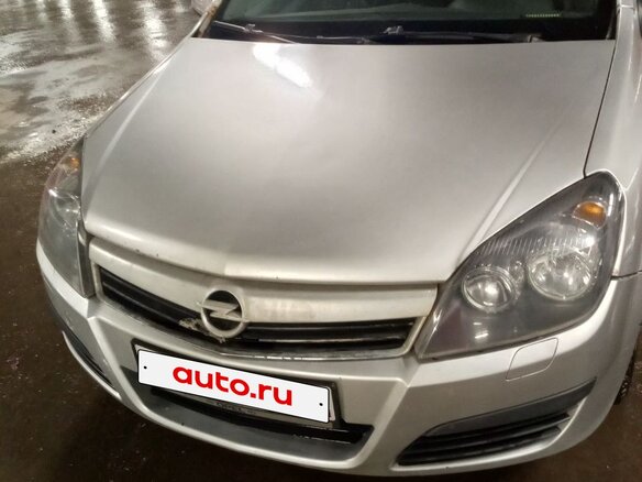 2006 Opel Astra H, серебристый, 285000 рублей - вид 2