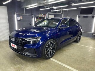 2019 Audi Q8 45 TDI I (4M), синий, 5999000 рублей, вид 2