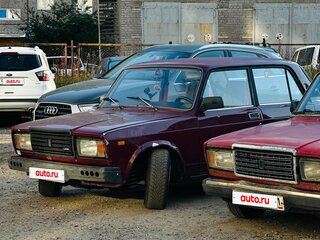 2002 Lada (ВАЗ) 2107, пурпурный, 270000 рублей, вид 4