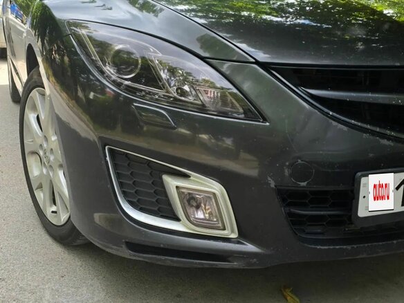 2008 Mazda 6 II (GH), чёрный, 740000 рублей