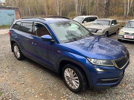 2021 Skoda Kodiaq I, синий, 3100000 рублей, вид 5